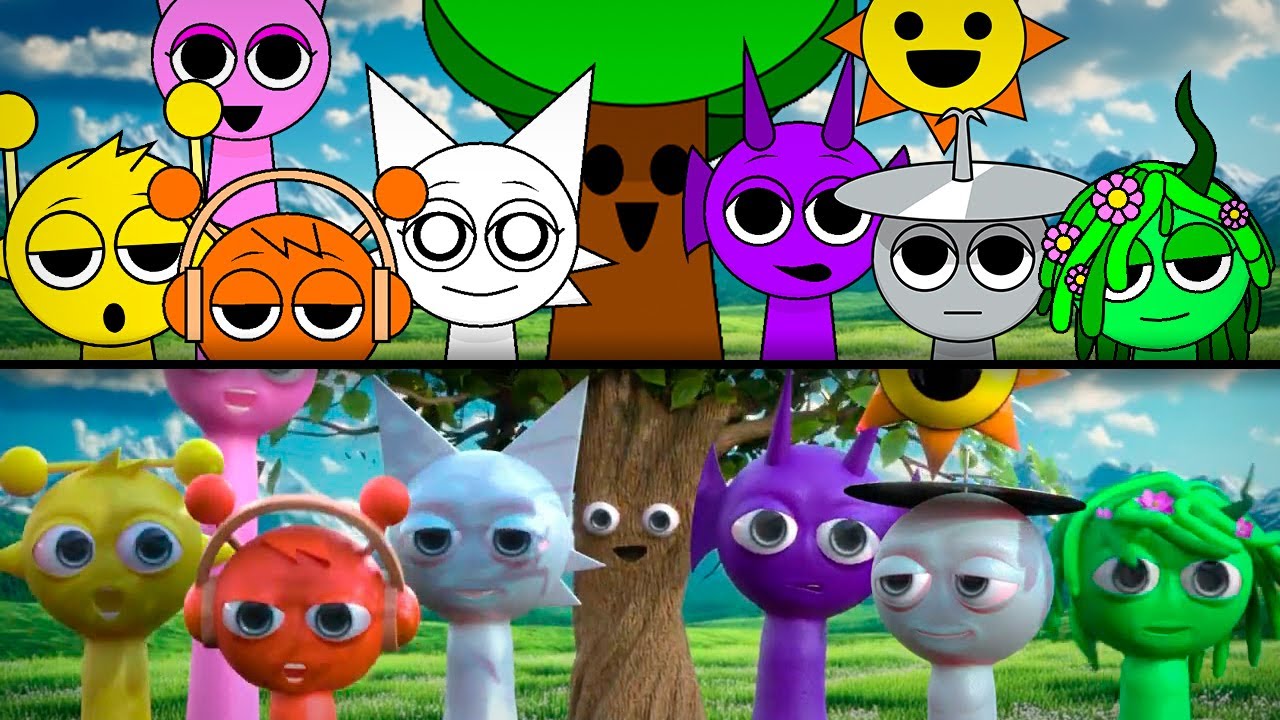 Incredibox Sprunki 3D Edition VS Incredibox Sprunki 2D Edition PART 3 (MOD/COVER)