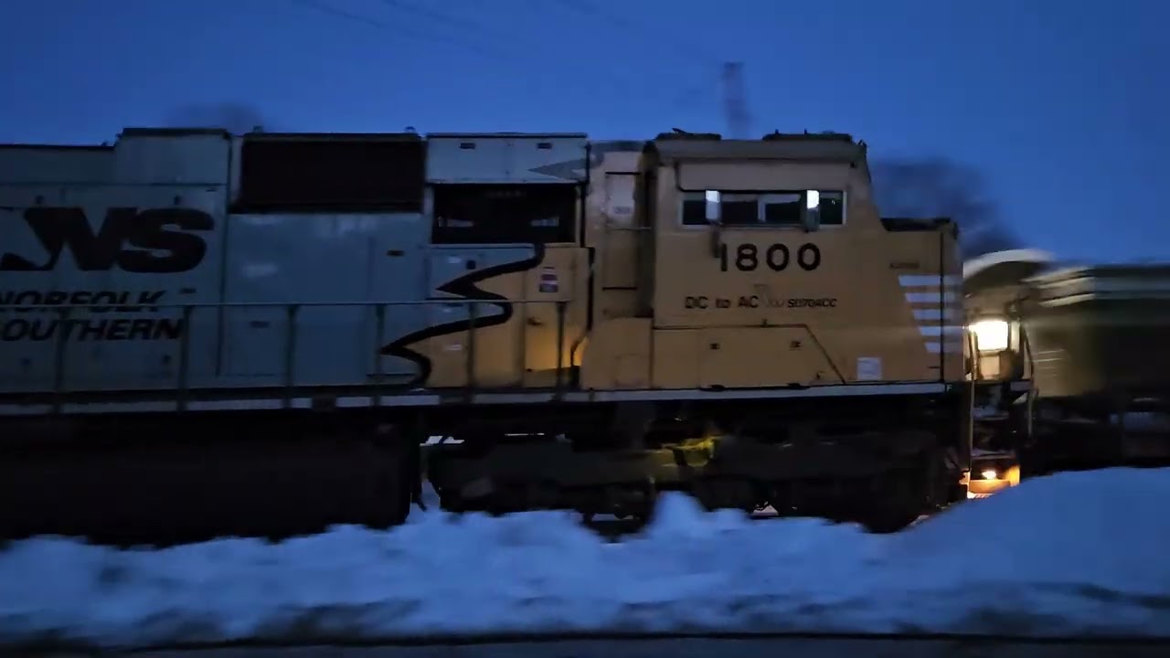 Special Interest Units on NS East Edge Intermodal Trains