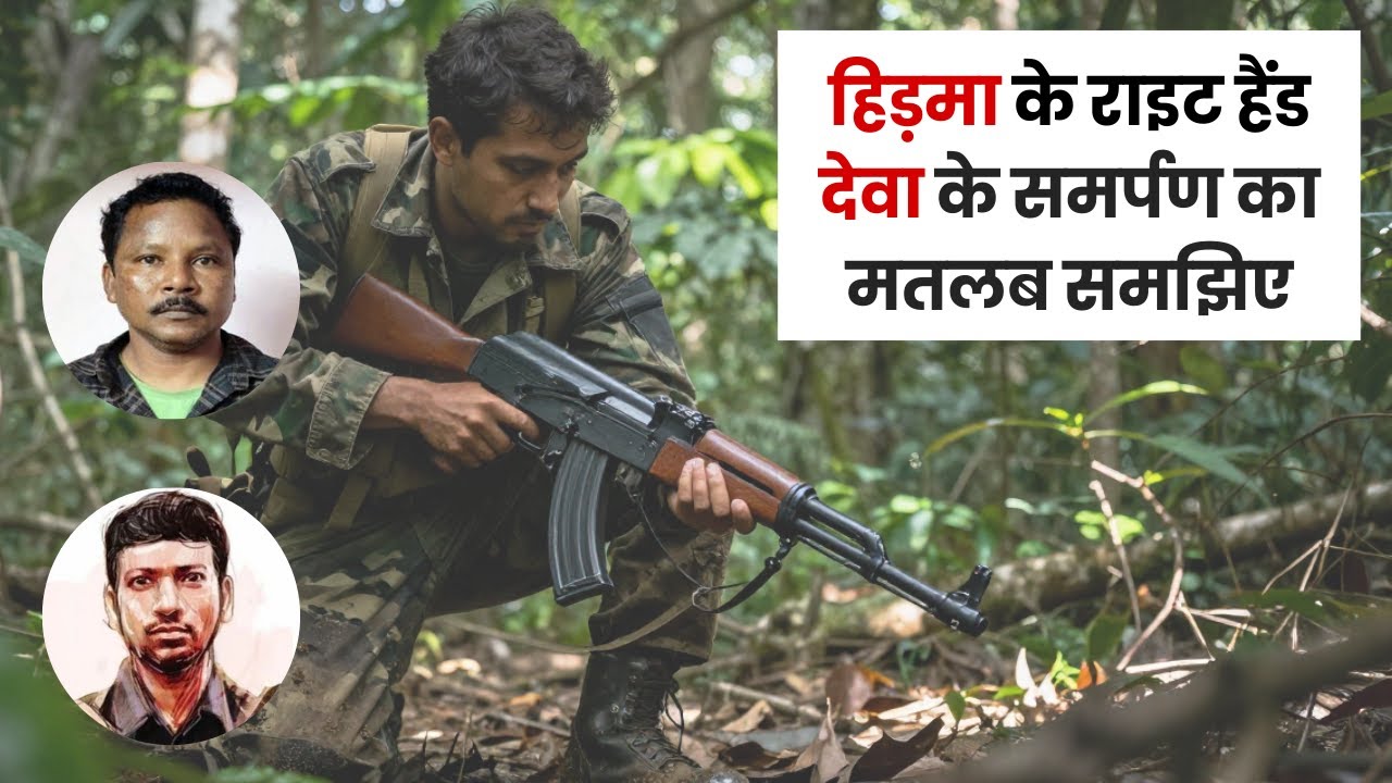 हिड़मा के सबसे खास NAXAL कमांडर बारसे देवा के समर्पण का मतलब क्या है?