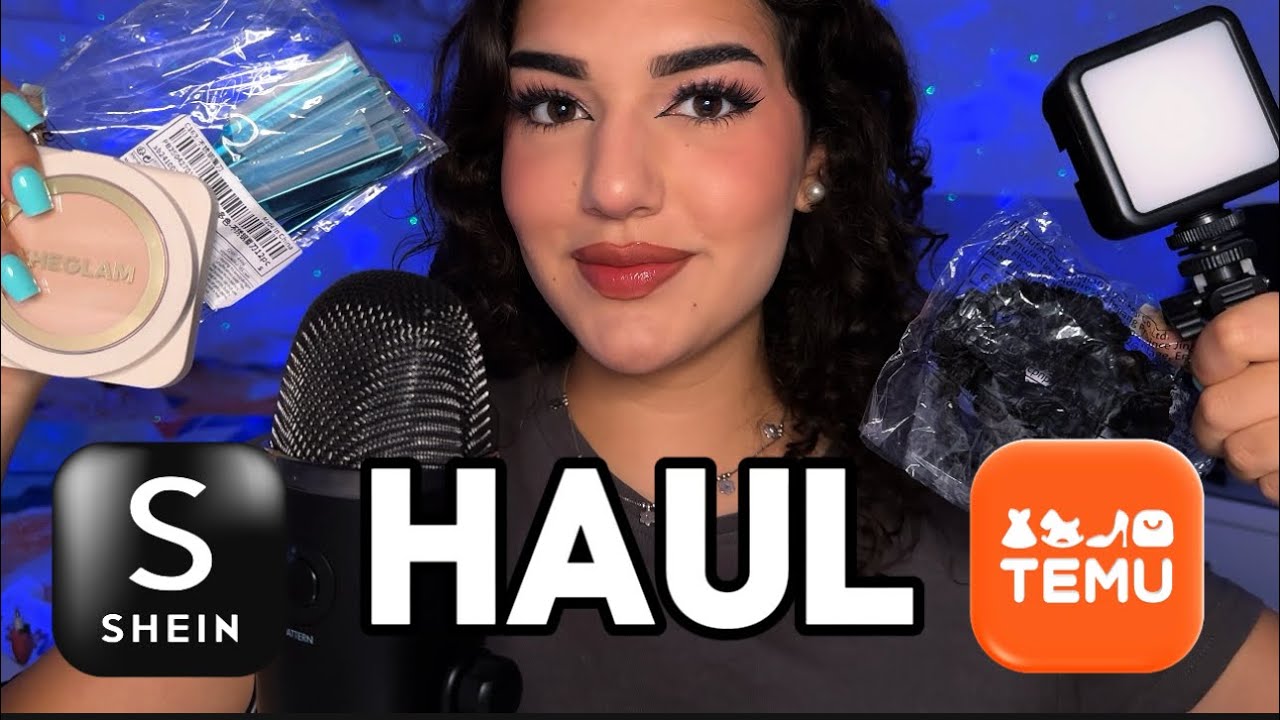 ASMR HAUL DE SHEIN Y TEMU 🛍️