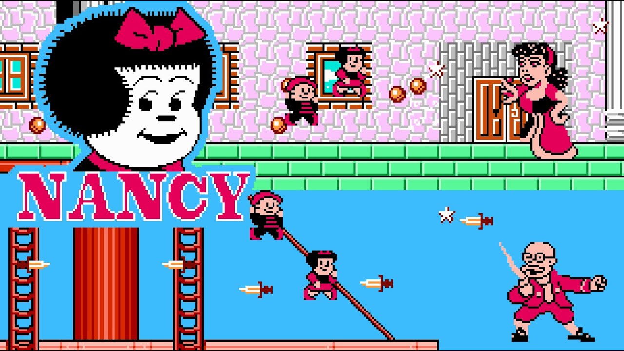 Nancy (NES/Famicom) [Mickey Mousecapade] Gameplay