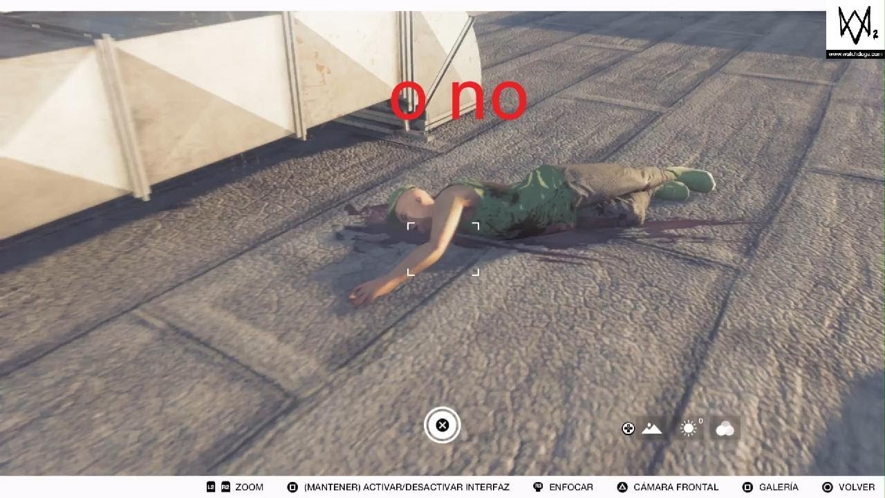 Encontrando cuerpos en Wach Dogs 2