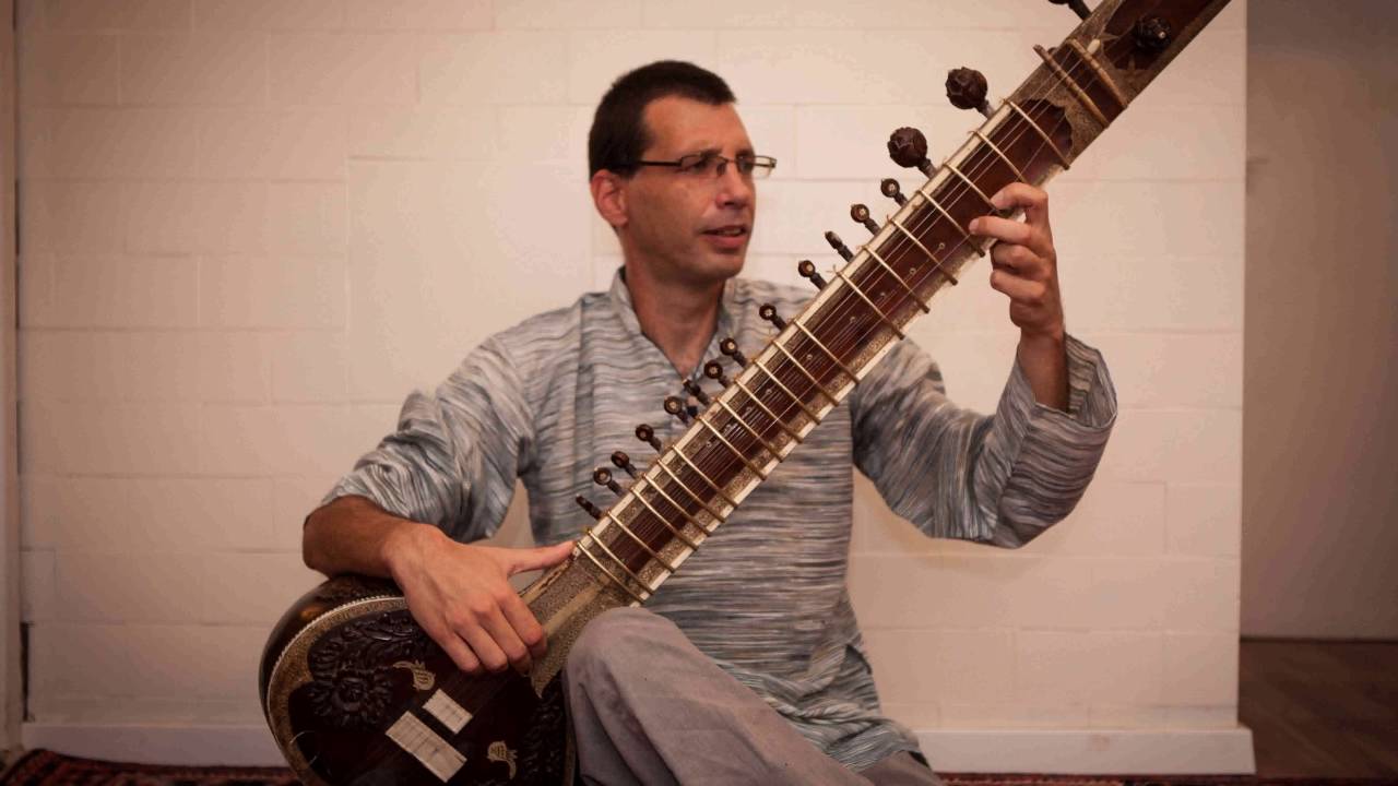 All along the watch tower on sitar