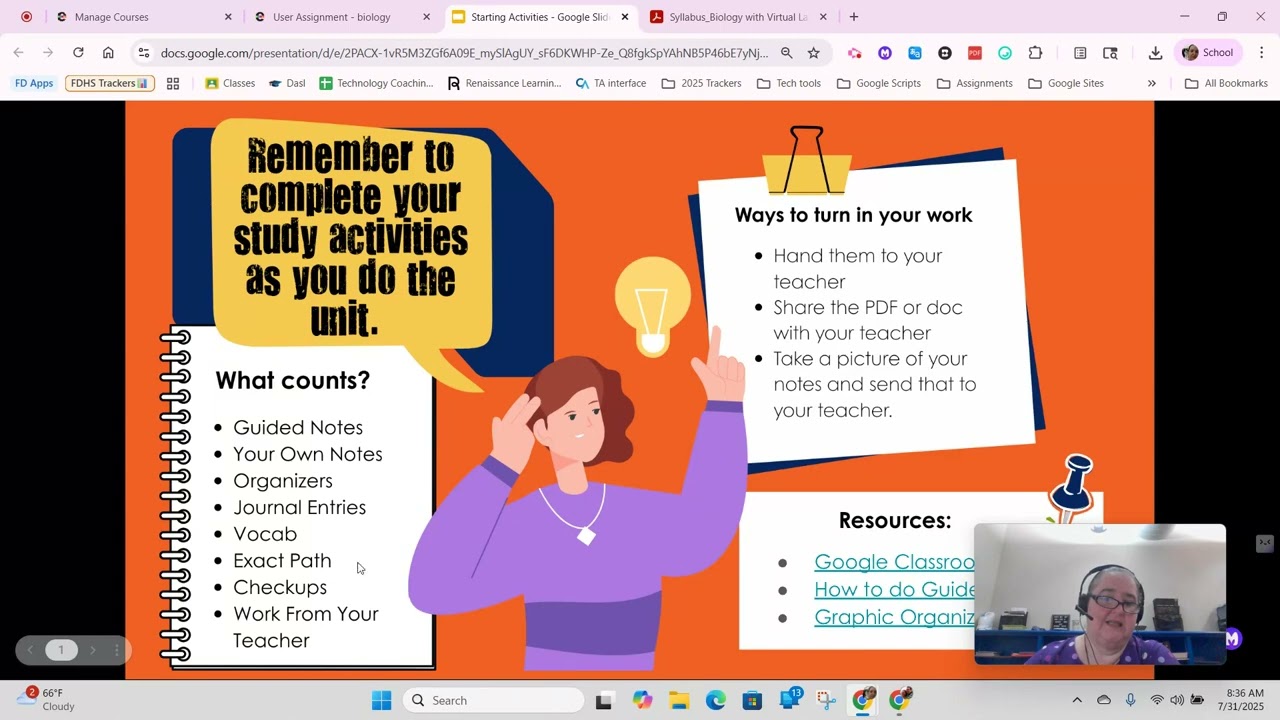 Getting Oriented to Edmentum Courseware