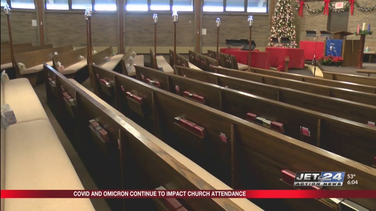 COVID-19 and Omicron variant continue to impact church attendance