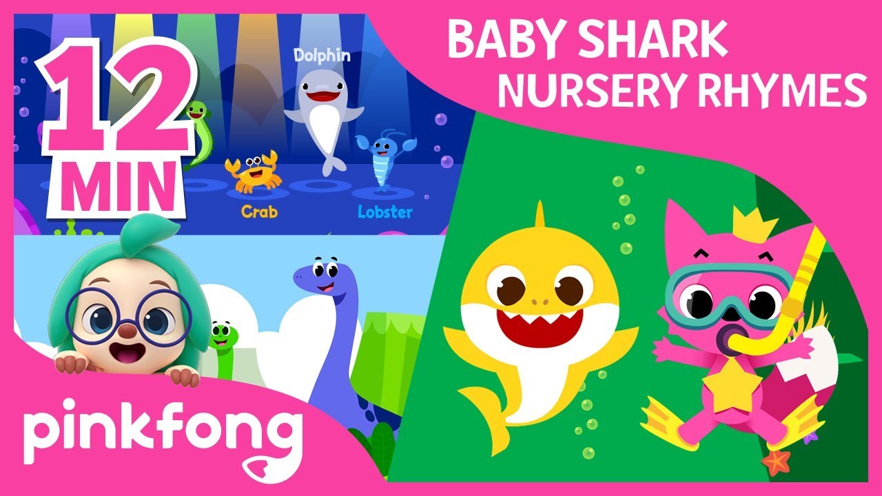 How Deep is the Sea and more | Baby Shark Nursery Rhyme | +Compilation | Pinkfong Songs for Children
