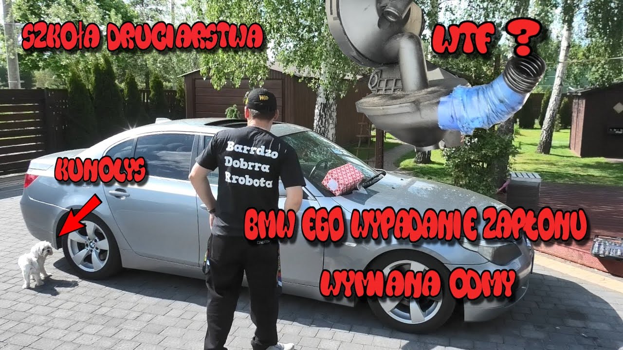 Szkoła Druciarstwa Bmw e60 Wypadanie Zapłonu 4,5,6 Cylindra Wymiana Odmy i Po Problemie Wazzup :)