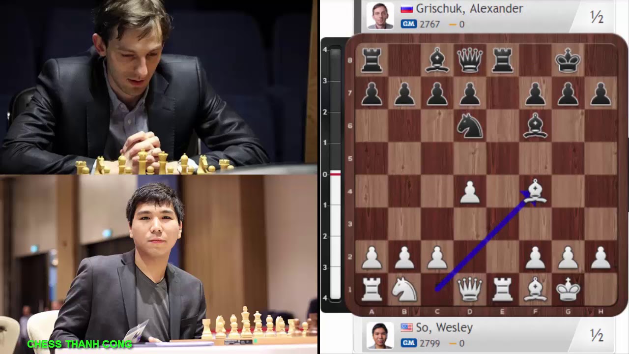 BERLIN DEFENSE!! Wesley So (2799) vs Alexander Grischuk (2767) || Candidates chess 2018 - Round 9