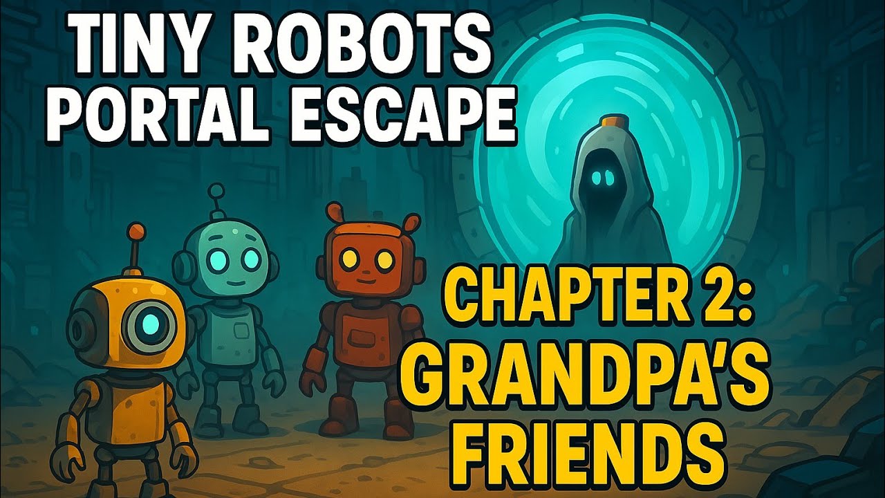 Tiny Robots Portal Escape Chapter 2: Grandpa&rsquo;s Friends | Full Gameplay & Puzzle Guide
