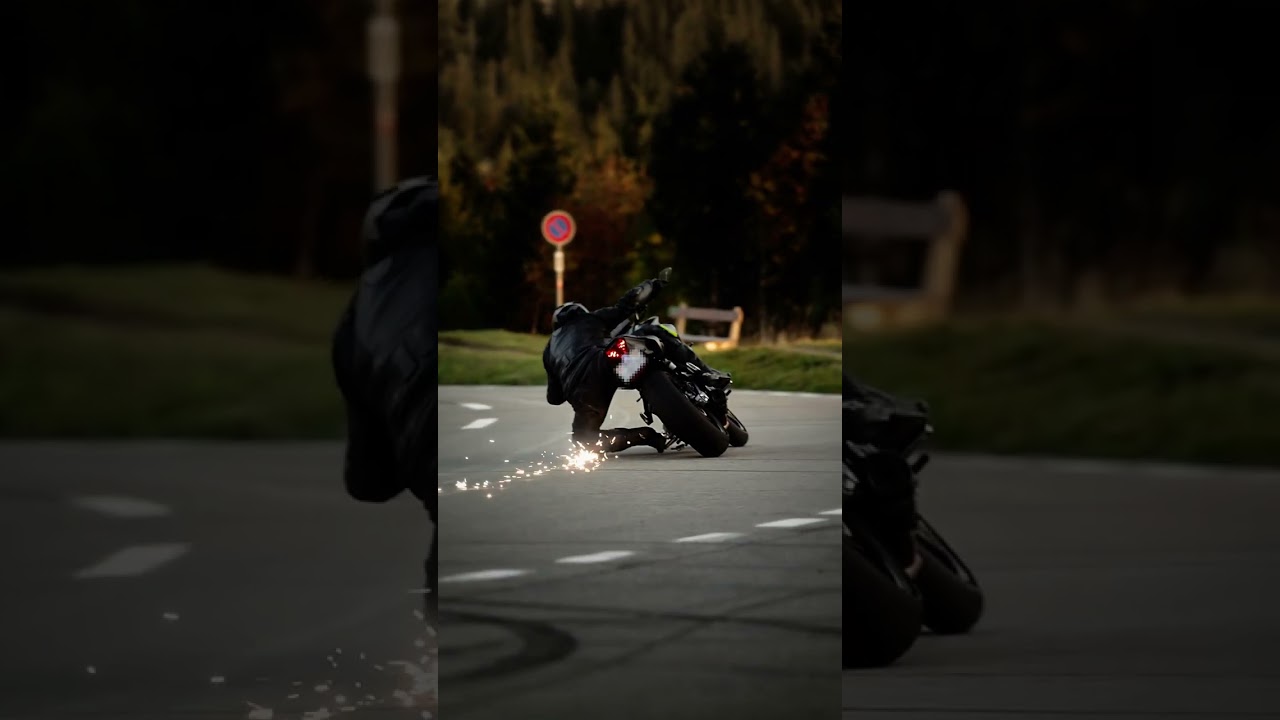💥How to kneedown with our supersparky motorcycle kneeslider💥 by hangoff.store🔥 #shorts