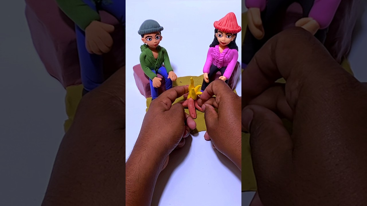 Miniature Clay Doll Couple 🔥 ✨ 
