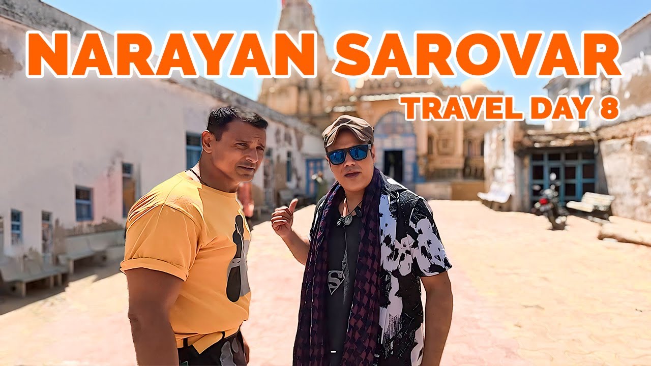 Secrets of Narayan Sarovar Revealed - Explore This Hidden Gem | Funky Tonk India Travel Vlog 2024