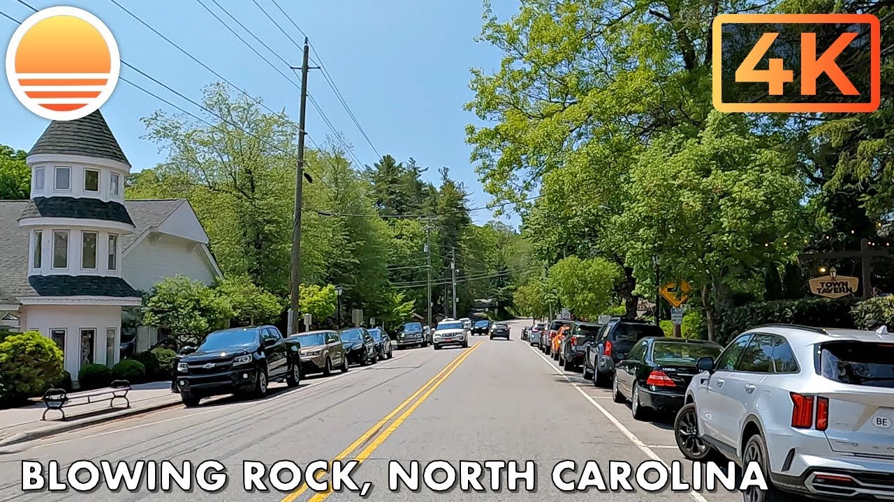 Blowing Rock, North Carolina! Drive with me!