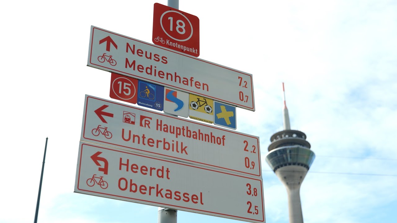 Radregion Rheinland w&auml;chst: Knotenpunktsystem kommt nach D&uuml;sseldorf