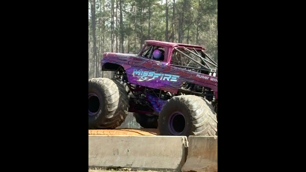 Monster truck show with voice reveal 
