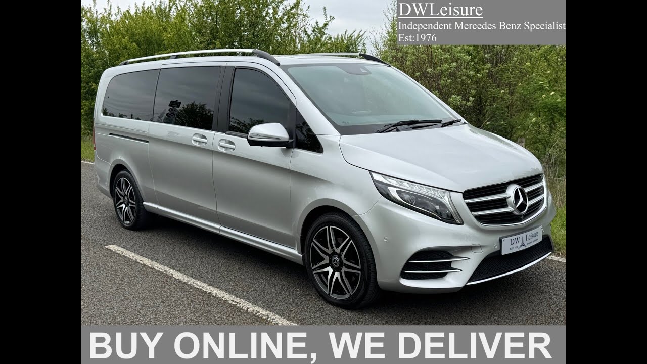 Mercedes Benz V220 D AMG Line EX-LWB Auto Diesel 8 Seater FX19 ODF