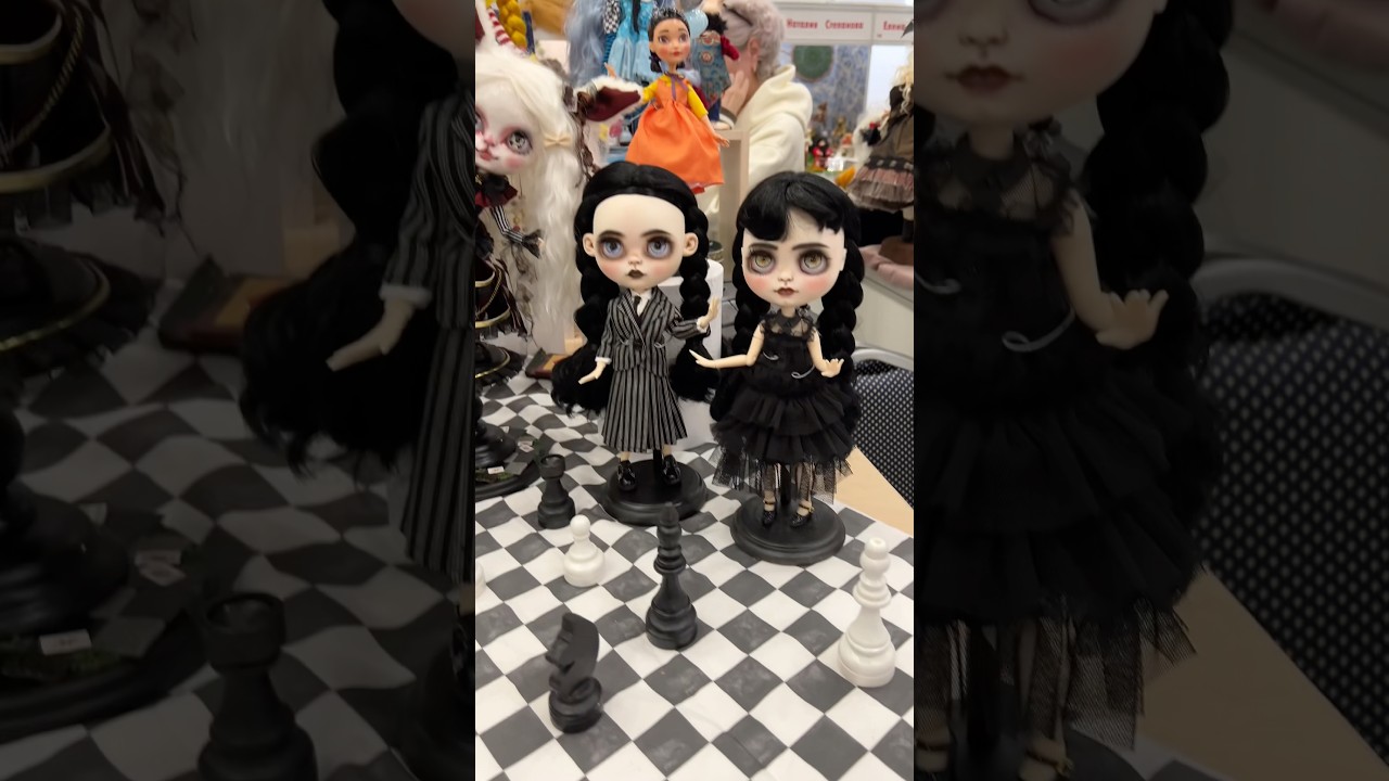 Кастомные куклы Blythe и не только на выставке бал кукол на тишинке 