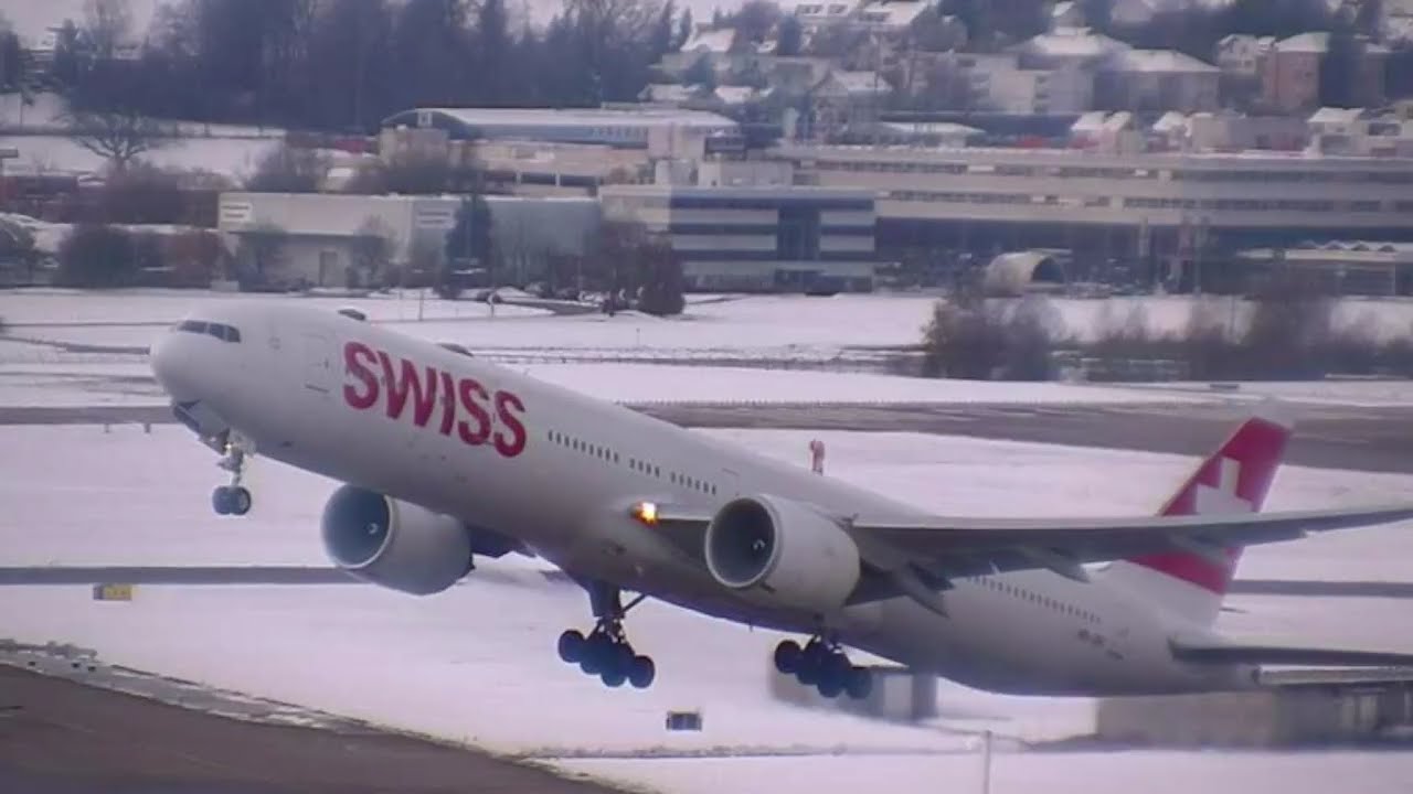 6 MINUTES of TAKEOFFS and LANDINGS | Zurich Airport Plane Spotting (ZRH) HD