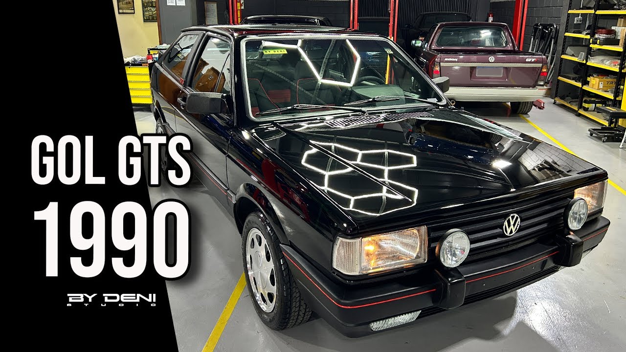 *RARIDADE* Gol GTS 1990: o esportivo com a cara dos anos 80 em um nível único!