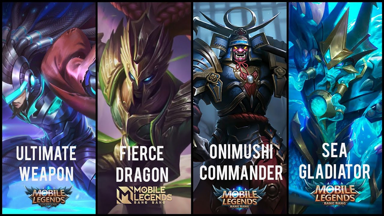 Alpha Skins Comparison Mobile Legends