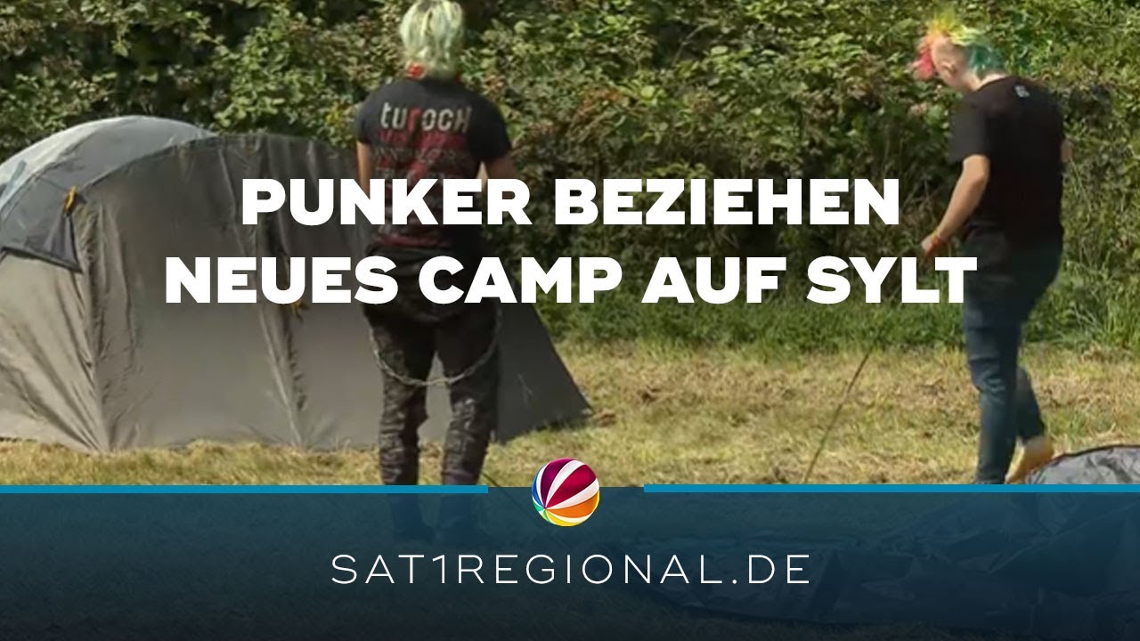 Punker kehren zurück nach Sylt: Neues Camp in Tinnum bezogen