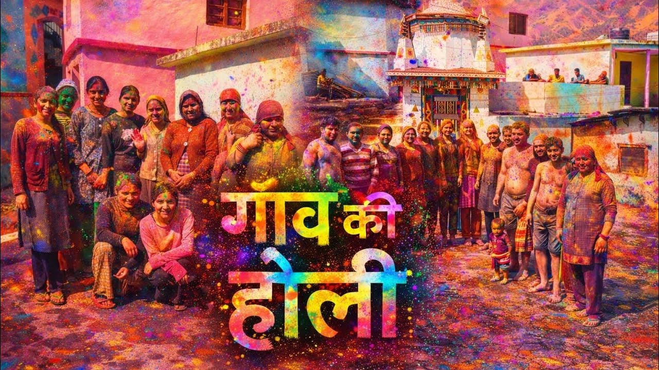 गांव ki holi 2026  || Mawana  Jaunpur Tehri Garhwal Uttarakhand || sapna Chauhan