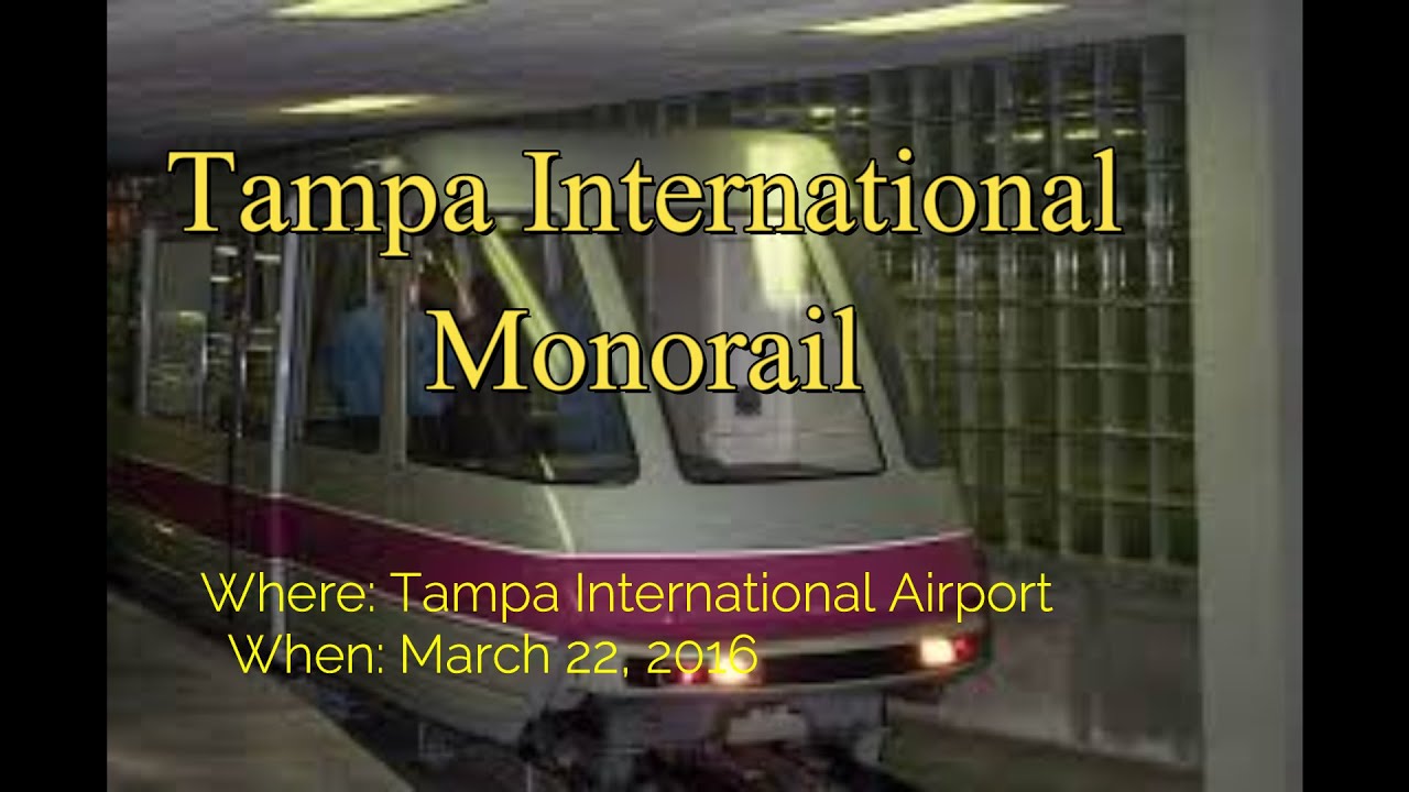 Tampa International Airport Monorail - March 22, 2016