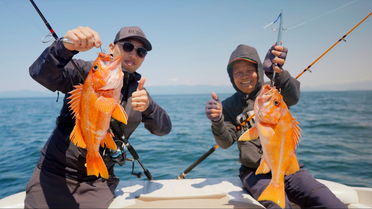 Hitch-Hiker Lingcod! Deep Bottom Fishing in Nanaimo | EP48