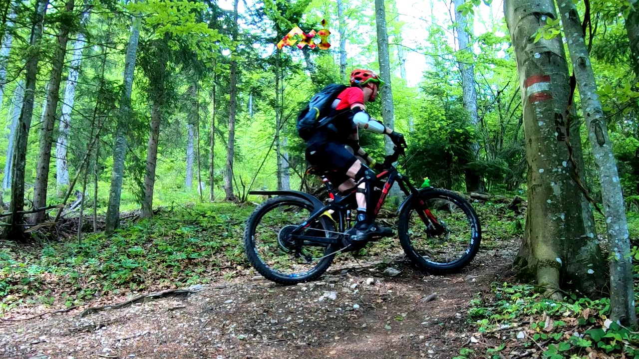 eMTB Steile Spitzkehren hinauf + hinunter fahren | Mountain Bike Umsetz- & Kletter Fahrtechnik