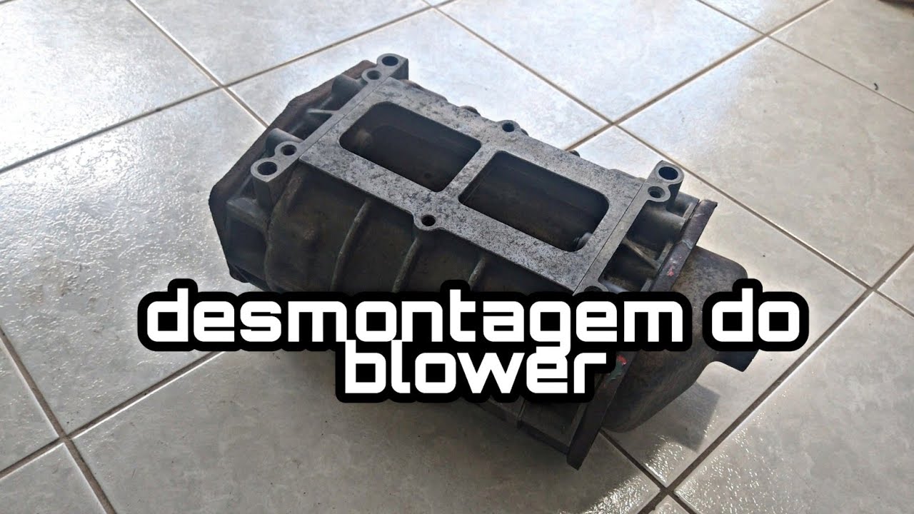 Desmontando e aprendendo um pouco mais sobre o blower Detroit 4.53 (projeto cupim de aço)