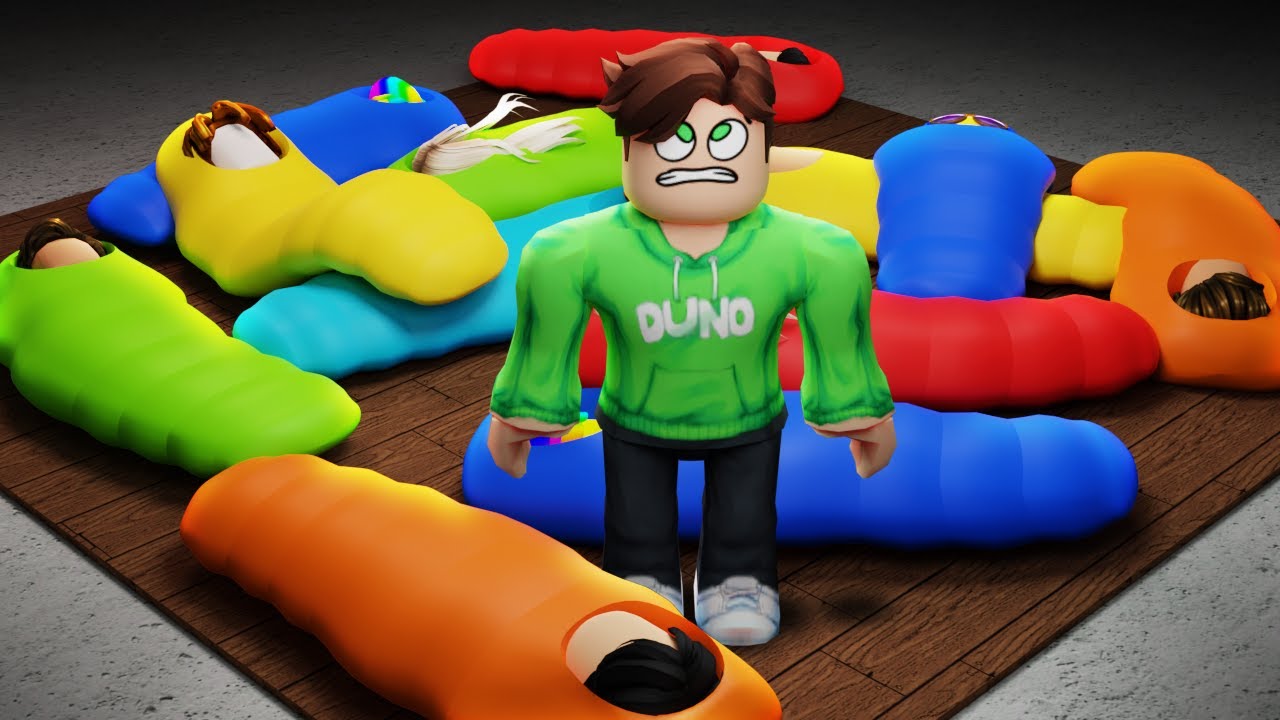 Övernattar på *IKEA* med mina följare i Roblox...