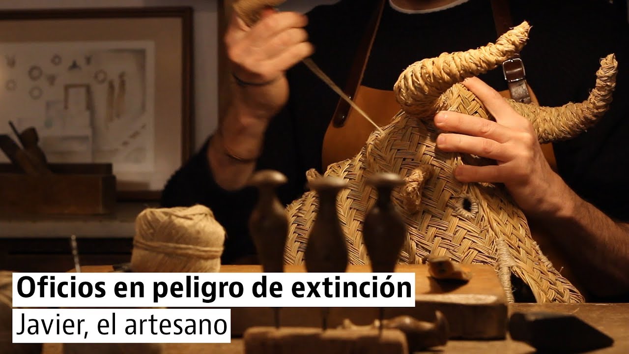 Javier S. Medina, el artesano de las cabezas de esparto que han conquistado Hollywood