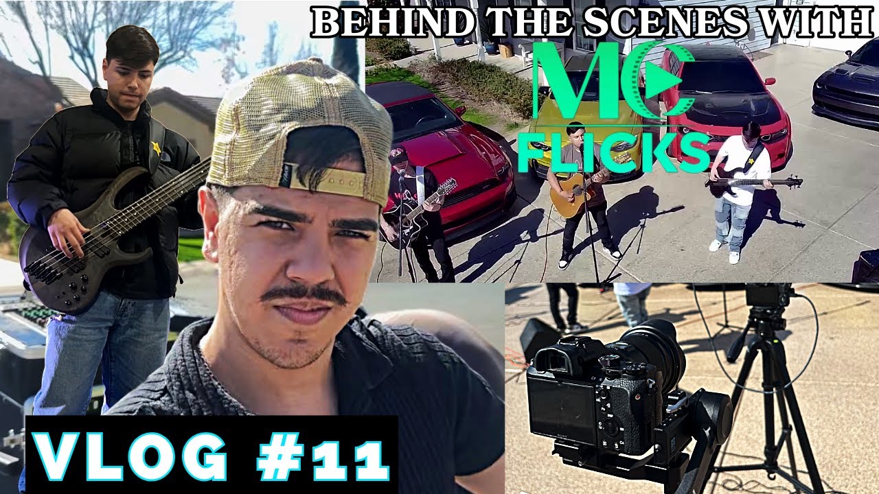 WE FILMED OUR FIRST MUSIC VIDEO! | VLOG #11
