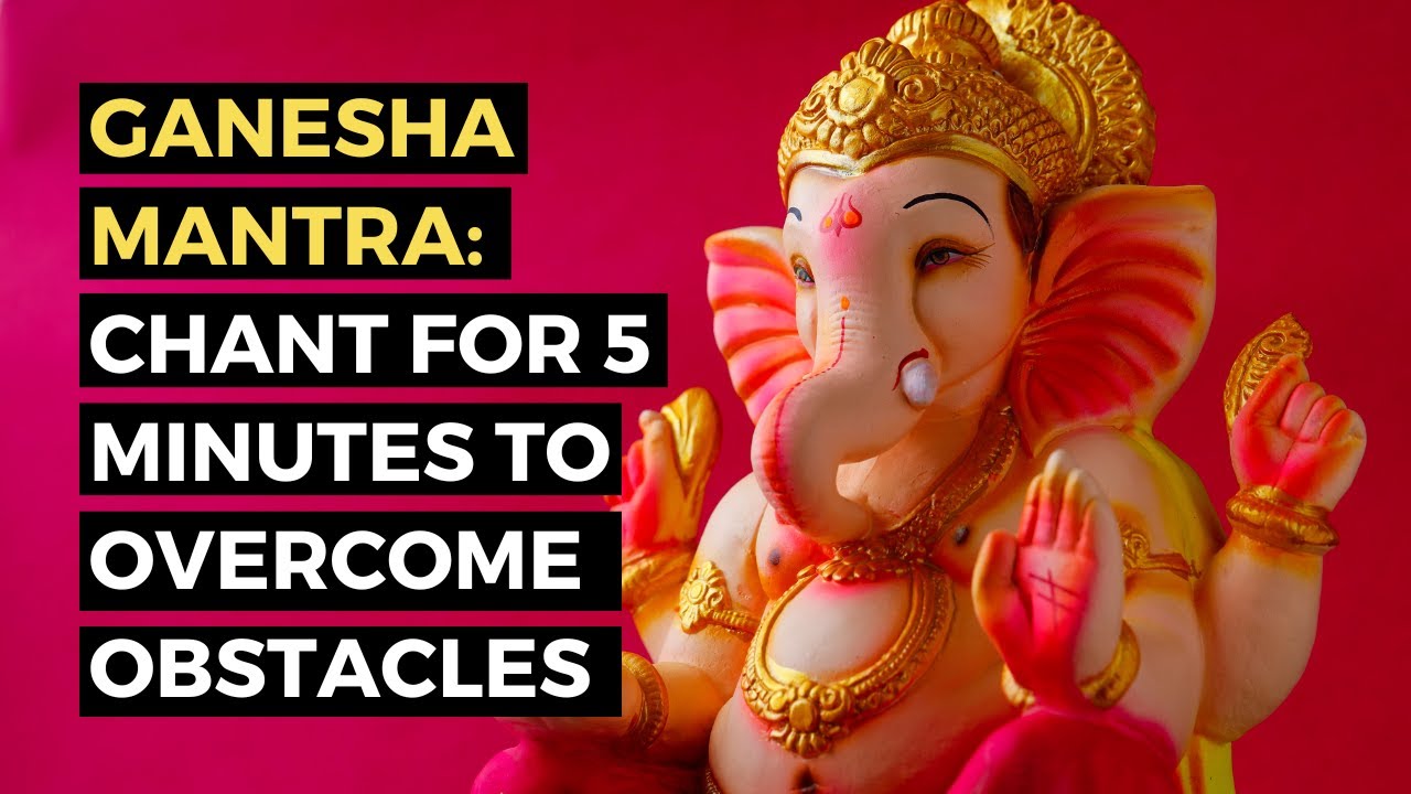 Ganesha Mantra: Chant This Mantra To Overcome All Obstacles in Your Life