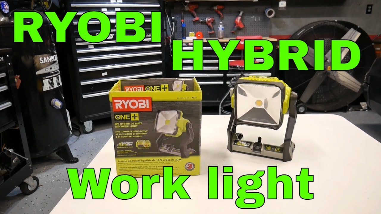 Ryobi 18V Hybrid  LED Work Light