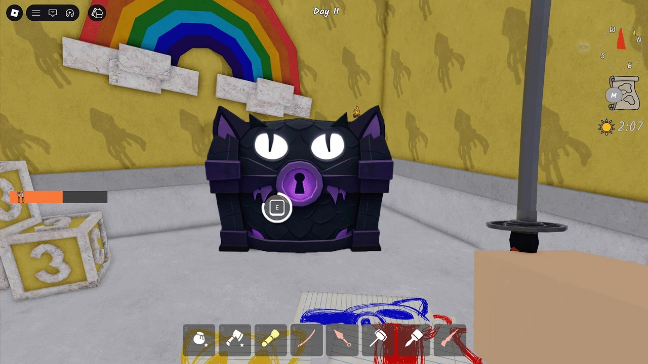 I FOUND A NEW CAT CHEST in 99 Night in The Forest!