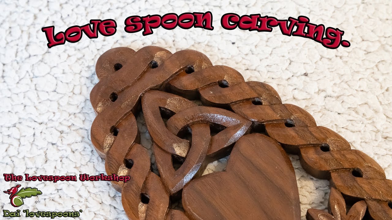 Learn spoon carving. (the Welsh lovespoon)