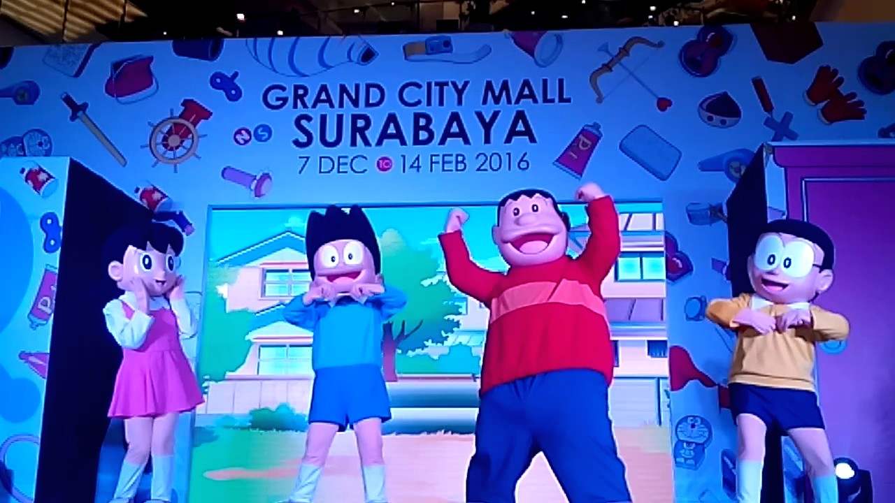 Doraemon live show at Grand City Surabaya