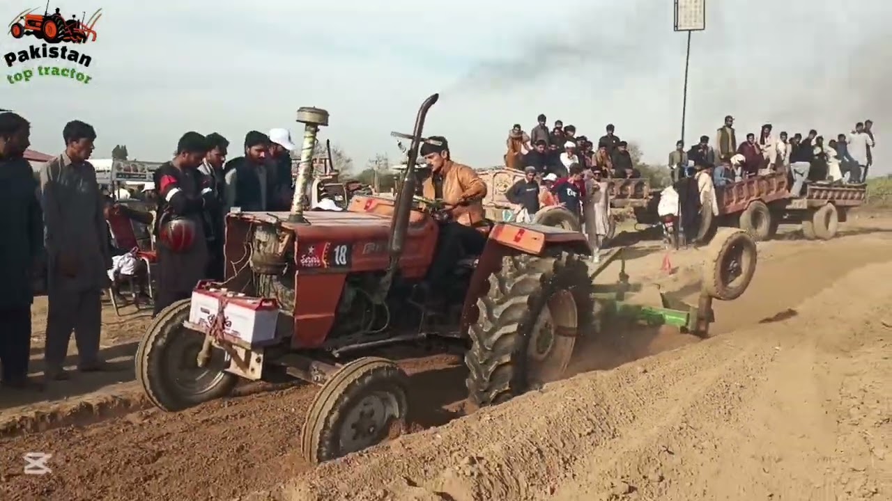 Al-ghazi tractor performance on disk harrow mokabala