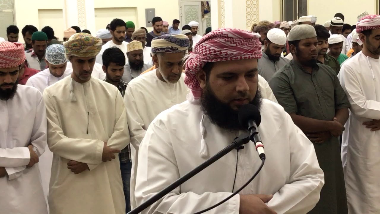القارئ راشد المقبالي ابو عبدالرحمن رمضان ١٤٣٨هـ صحار