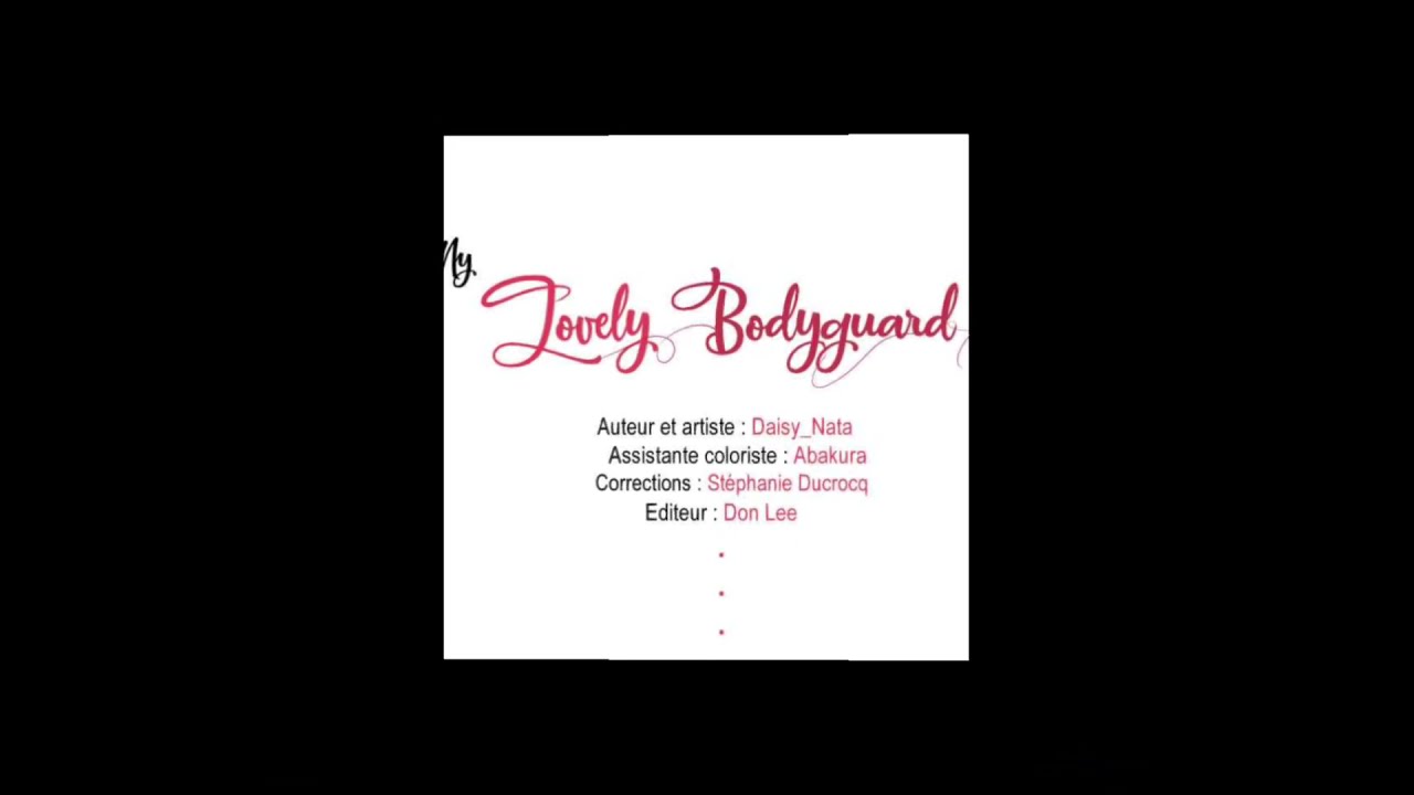 AMV du Webtoon My Lovely Bodyguard #mylovelybodyguard #webtoon.fr #mylovelybodyguardamv