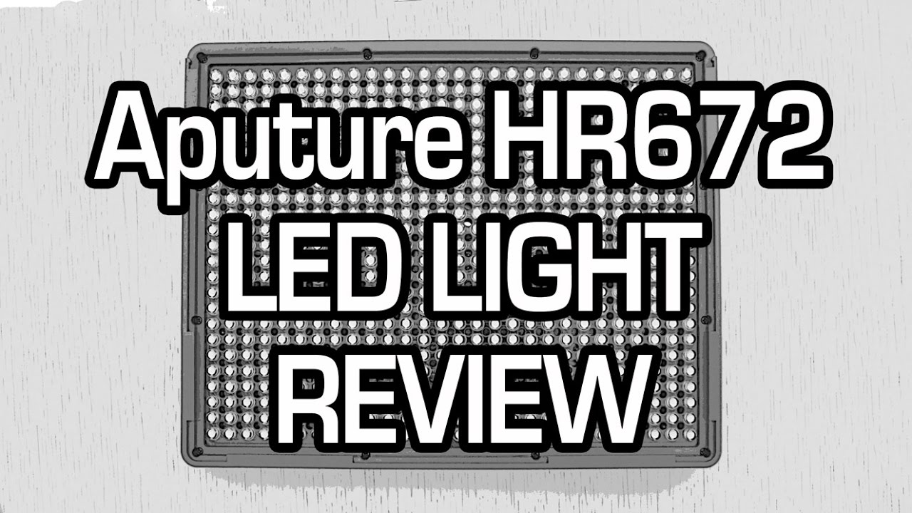 Aputure HR672 LED Lights Long Term Review