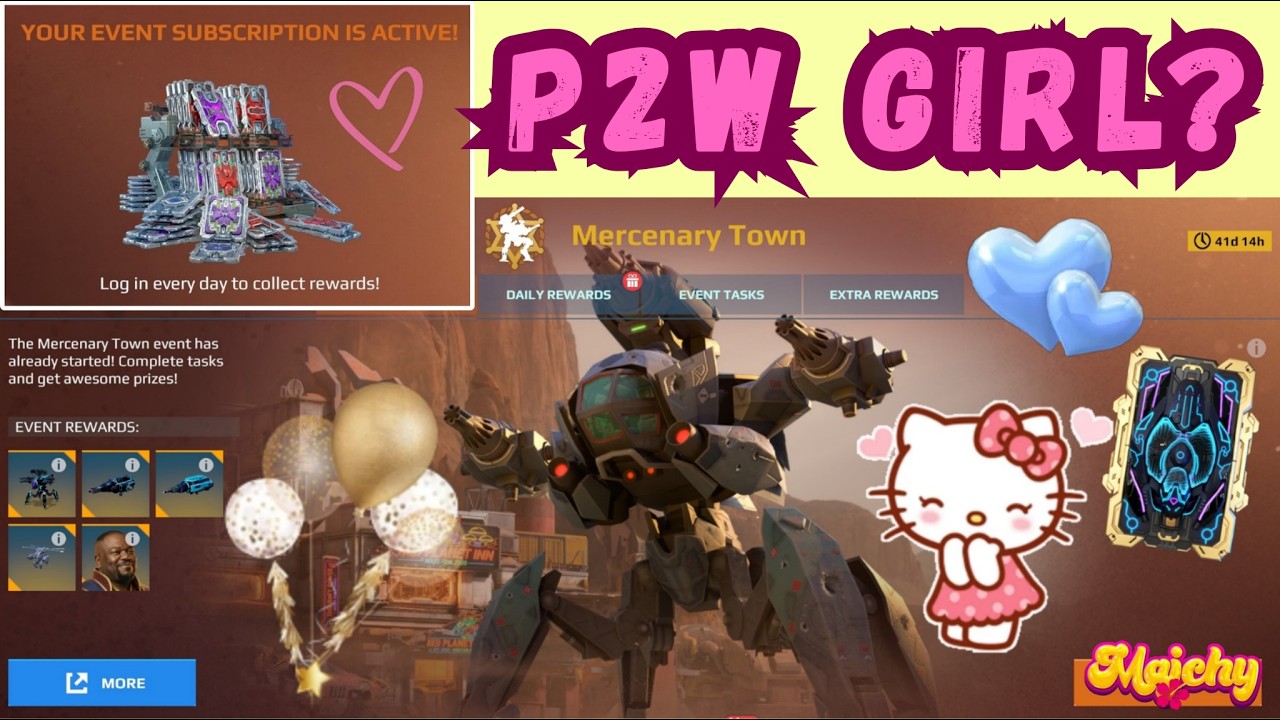 🔴 Mercenary Town Event Is Here! 🥳 War Robots Gameplay