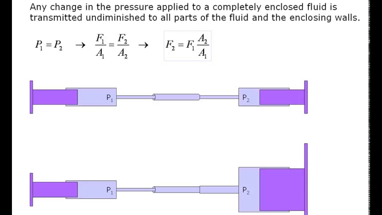 Fluids: Part 2 - Pascal's Principle & Archimedes Principle