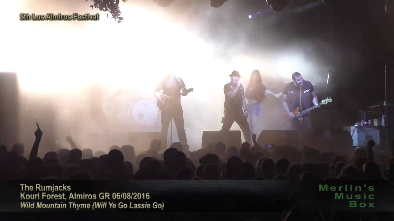The Rumjacks - Wild Mountain Thyme @ 5th Los Almiros Fest, Kouri Forest, Almiros 06/08/2016