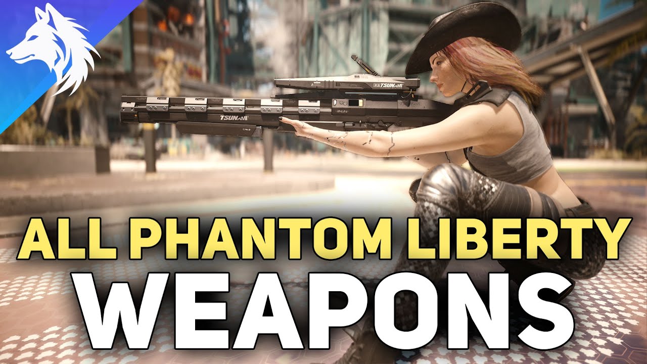 Все 33 легендарных оружия Phantom Liberty — Cyberpunk 2077