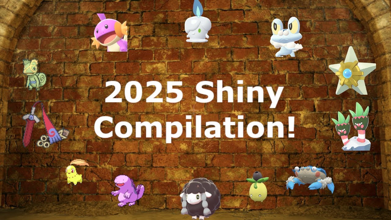 My 2025 Shiny Compilation!