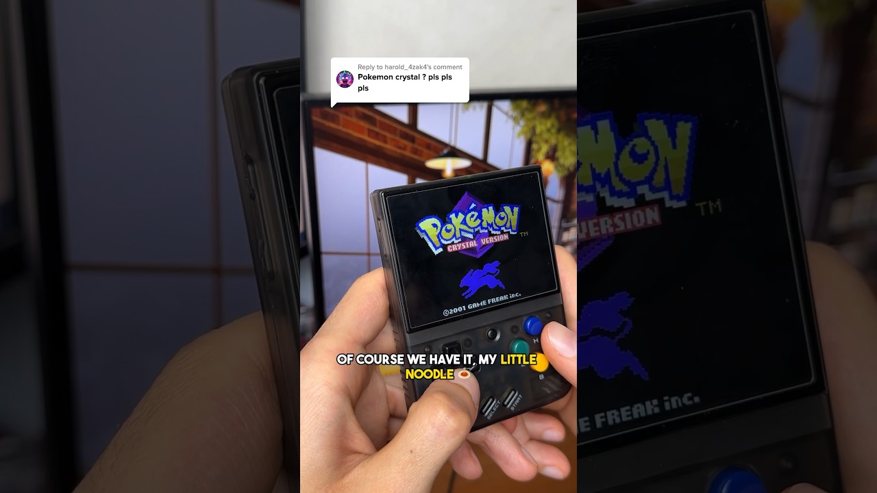 Pok&eacute;mon Crystal? We have it! 😎 #pokemoncrystal #pokemon #nintendo