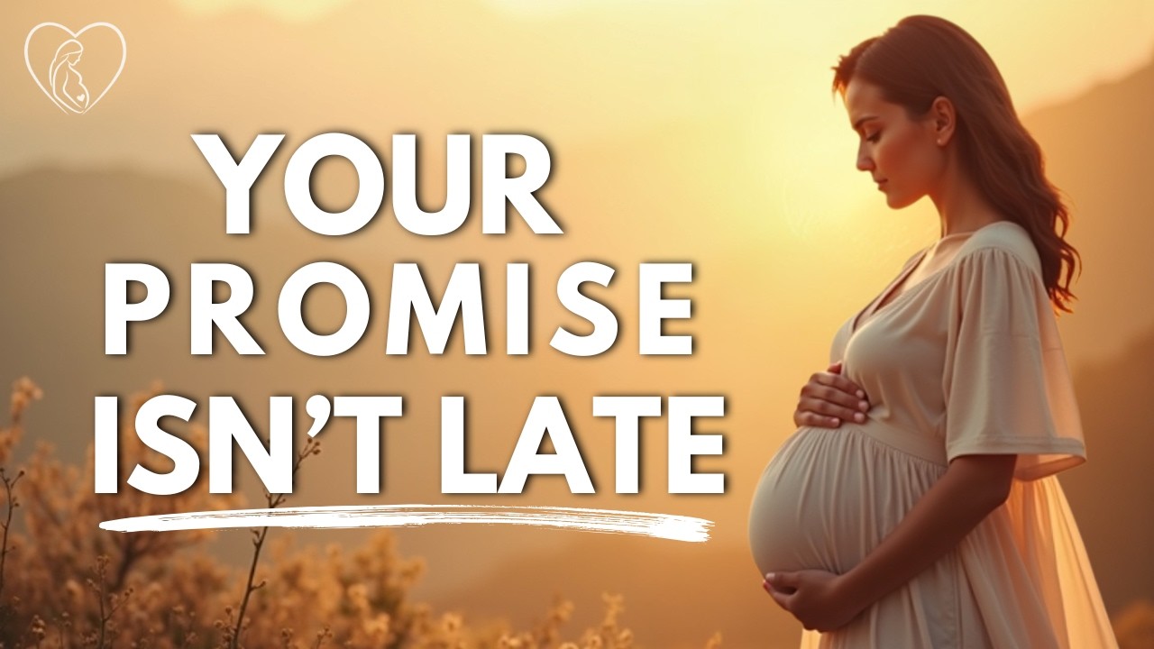 Afraid God’s Promise is Too Late? Finding Abraham-Faith in Your Pregnancy ✨