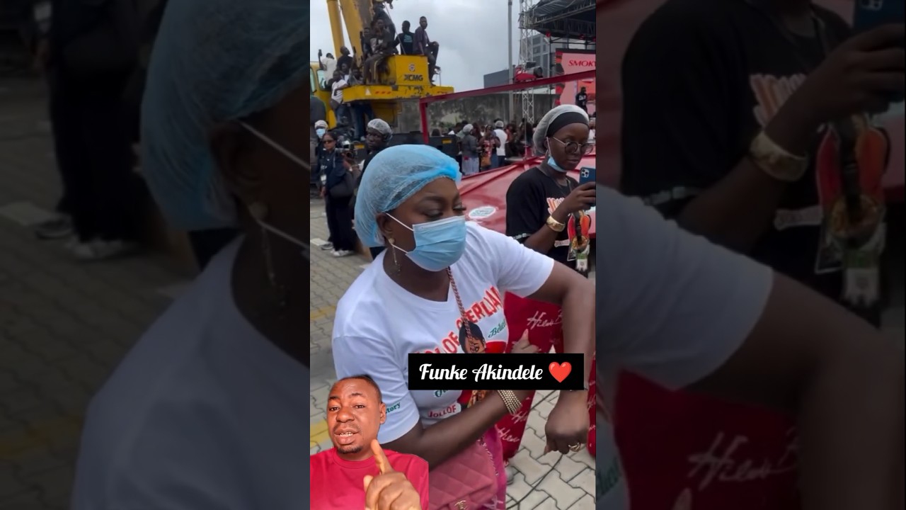 Funke Akindele Vibing and Dancing to Support Hilda Baci as She Attempts to Break the World  Record!